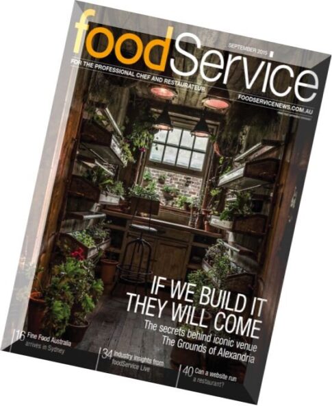 Food Service – September 2015