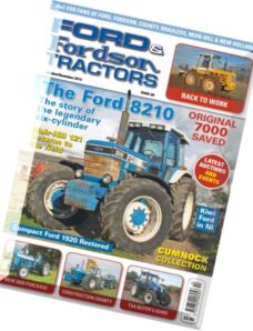 Ford & Fordson Tractors – October-November 2015