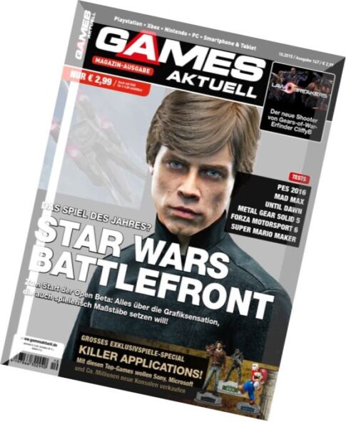 Games Aktuell Magazin — Oktober 2015