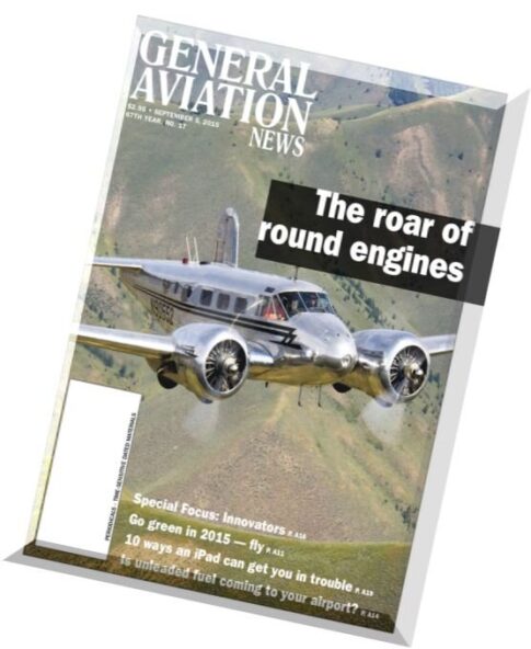 General Aviation News – 5 September 2015