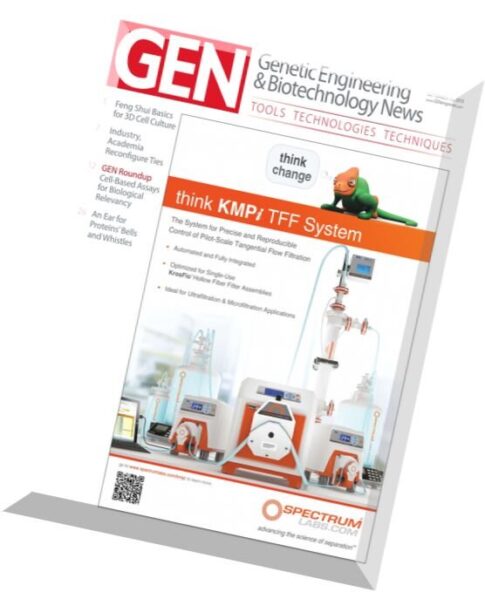 Genetic Engineering & Biotechnology News – 15 September 2015