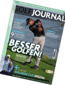 Golf Journal – Oktober 2015