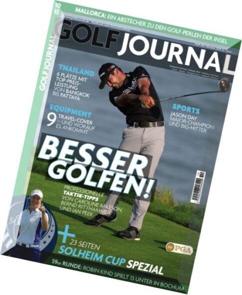 Golf Journal – Oktober 2015