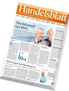 Handelsblatt – 10 September 2015