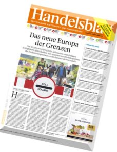 Handelsblatt – 15 September 2015