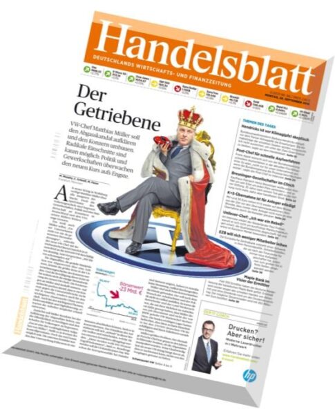 Handelsblatt — 28 September 2015