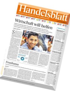 Handelsblatt – 7 September 2015