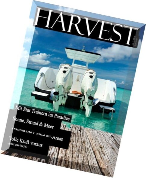 HARVEST Magazin – Sommer 2015