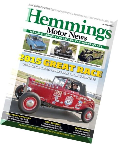 Hemmings Motor News – October 2015