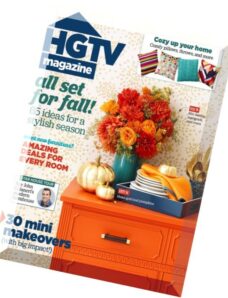 HGTV Magazine – October 2015