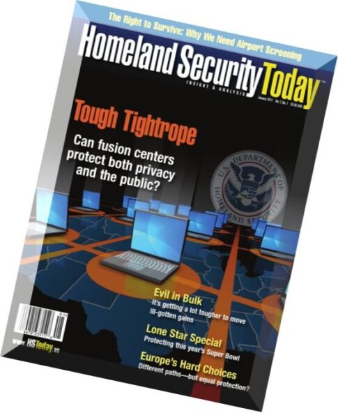 Homeland Security Today — January 2011