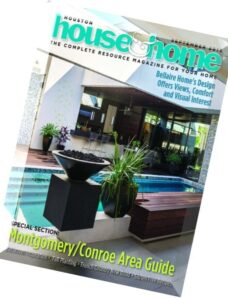 Houston House & Home Magazine — September 2015