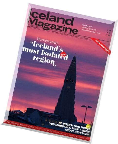 Iceland Magazine — September 2015