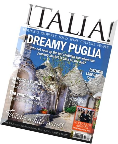 Italia! magazine — October 2015