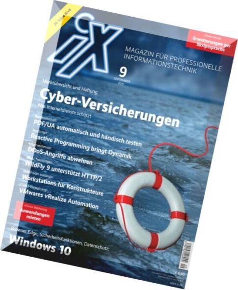 iX Magazin – September 2015