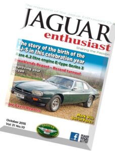 Jaguar Enthusiast – October 2015