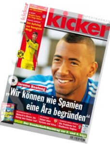 Kicker Sportmagazin — Nr.74, 7 September 2015