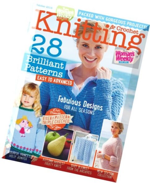 Knitting & Crochet from Woman’s Weekly — October 2015