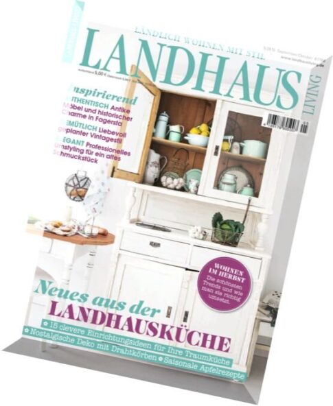 Landhaus Living Magazin — September-Oktober 2015