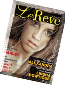 Le Reve Magazine – LeReve August 2015