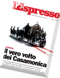 l’Espresso N 39 – 1 Ottobre 2015