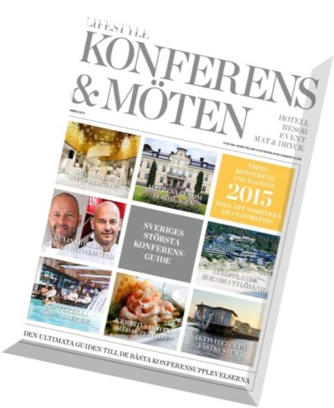 Lifestyle Konferens & Moten – Nr.2 2015