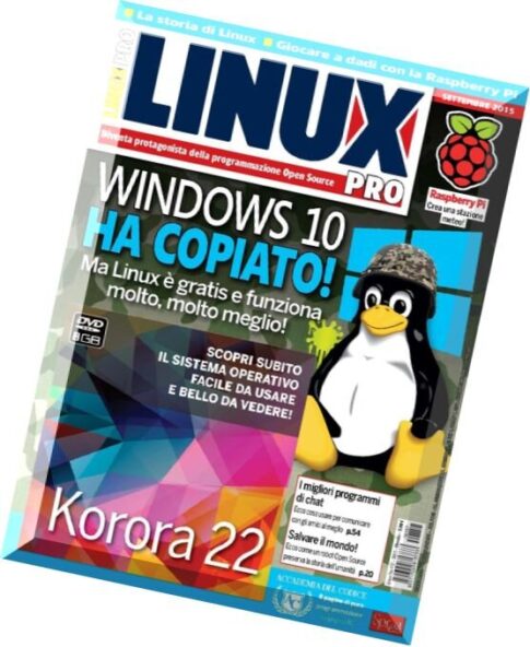 Linux Pro – Settembre 2015