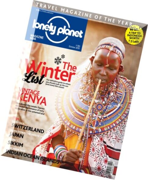 Lonely Planet Magazine India — October 2015