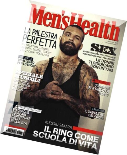 Men’s Health Italia – Settembre 2015
