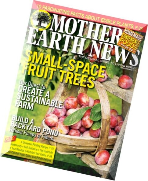 MOTHER EARTH NEWS — October — November 2015
