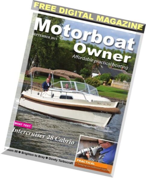 Motorboat Owner – September 2015