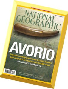 National Geographic Italia — Settembre 2015