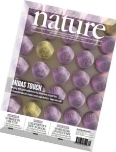 Nature Magazine – 27 August 2015