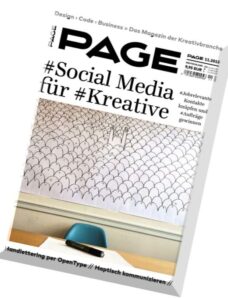 Page Das Magazin – November 2015