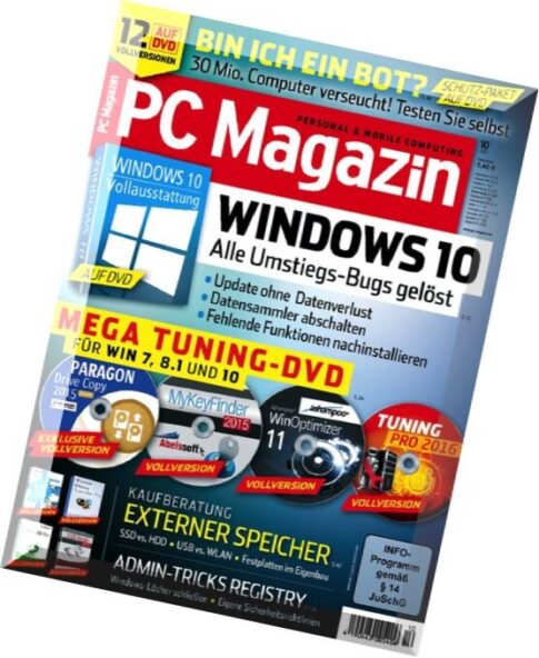 PC Magazin — Oktober 2015