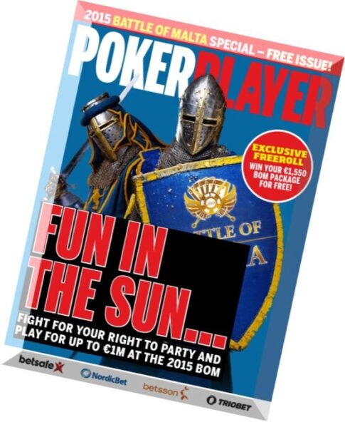 Poker Player – Battle of Malta special 2015