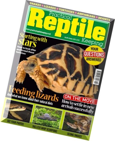 Practical Reptile Keeping – October 2015