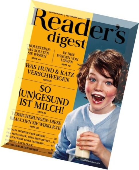Readers Digest Germany – September 2015