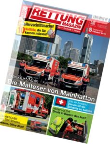 Rettungs Magazin – September-October 2015