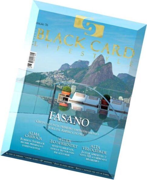 Revista Black Card Lifestyle – Setembro 2015