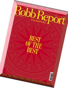 Robb Report Singapore — September 2015