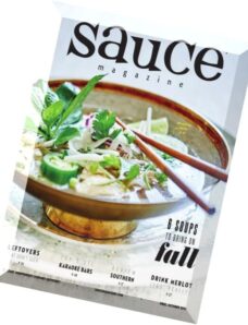 Sauce Magazine – October 2015