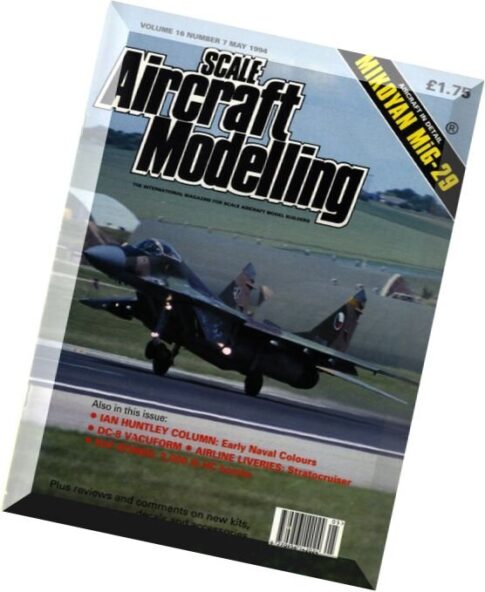 Scale Aircraft Modelling — 1994-05