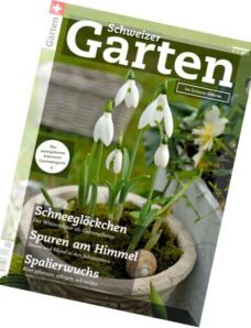 Schweizer Garten — Nr.1, 2015