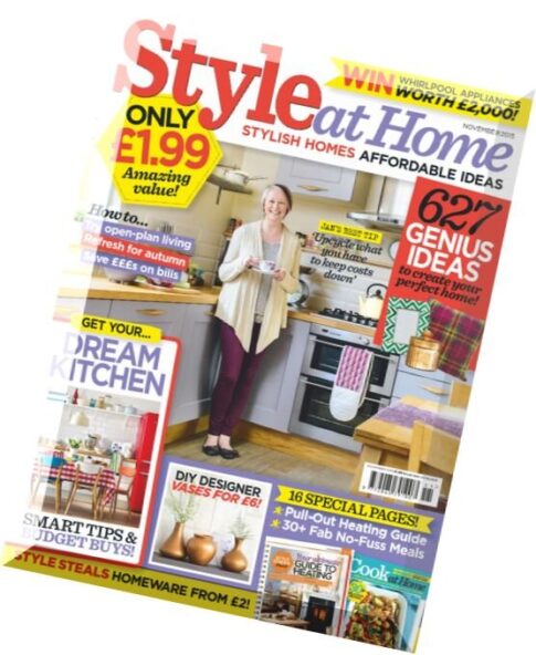 Style At Home UK – November 2015