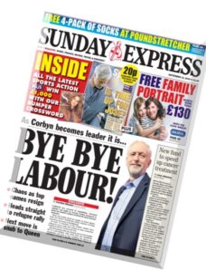 Sunday Express – 13 September 2015