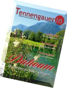Tennengauerin Magazin – Herbst-Winter 2015