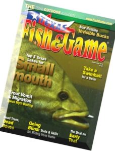 Texas Fish & Game – September 2015