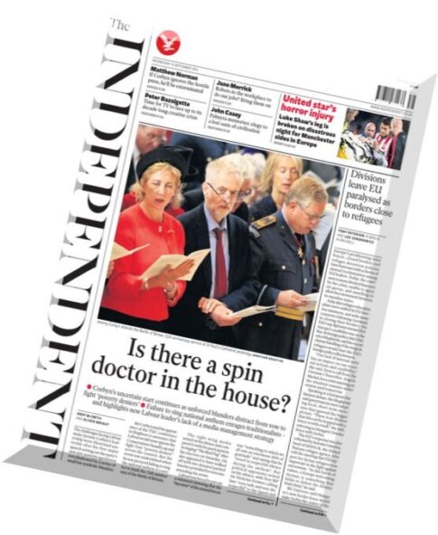 The Independent — 16 September 2015