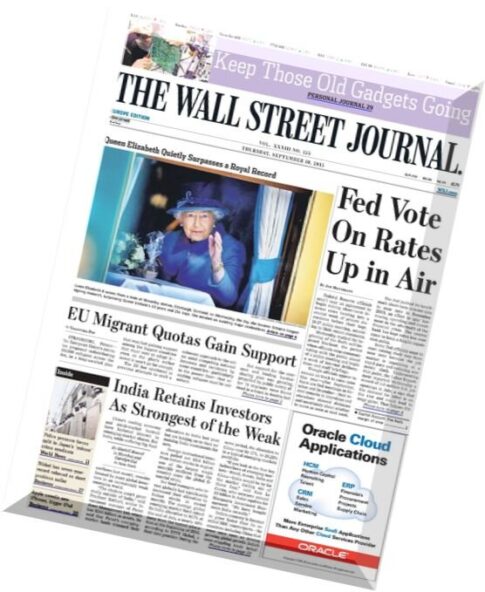 The Wall Street Journal – 10 September 2015